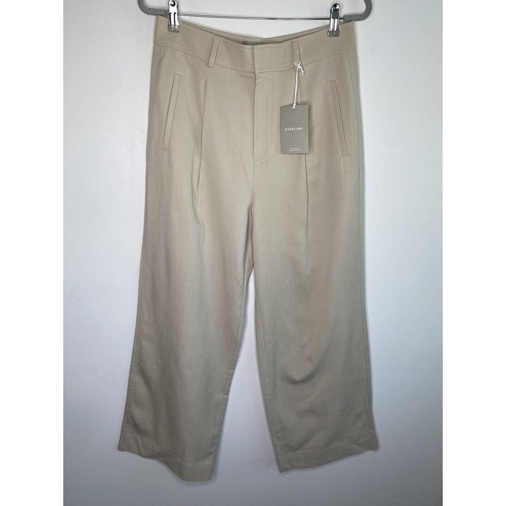 Everlane Women's The Way-High Drape Pant, 30" Inseam, Sandstone, Size 8S, NWT